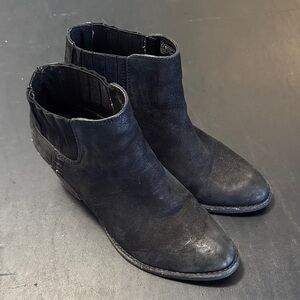 Steve Madden Black Ankle Boots